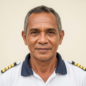 Andre Petrova, Senior Phinisi Captain & Liveaboard Master